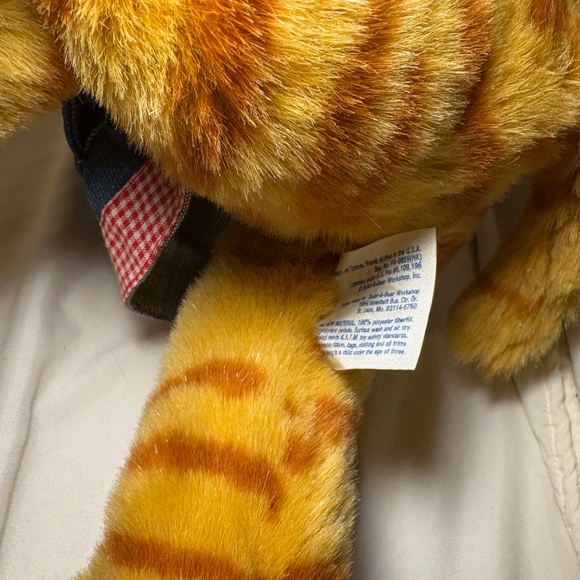 Build A Bear Workshop Orange Tabby Cat Plush w/Mothers Day Special Edition RARE - Picture 9 of 12